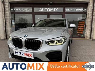 BMW X4 Xdrive20d Business Advantage auto Argento usata Campobasso
