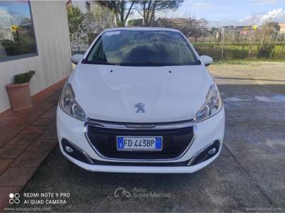 Peugeot 208 208 BlueHDi 75 5p. Allure EURO 6 DIESEL Bianco usata SARZANA