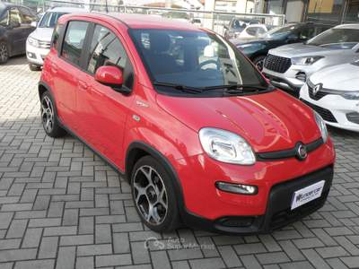 Fiat Panda Panda III 2021 1.0 firefly hybrid Sport s Rosso usata Treviglio