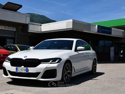 BMW Serie 5 520d BMW Baureihe 5 Lim. 520d Msport Bianco usata TELESE TERME