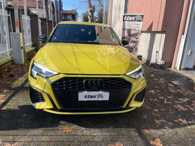 Audi A3 SPB 35 TDI S tronic S line edition Giallo usata Caronno Pertusella