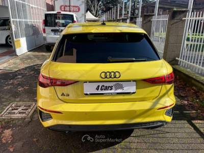 Audi A3 SPB 35 TDI S tronic S line edition Giallo usata Caronno Pertusella