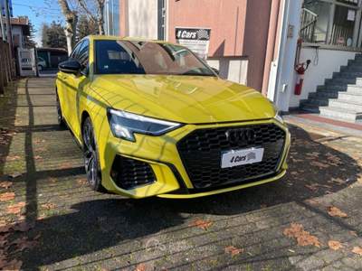 Audi A3 SPB 35 TDI S tronic S line edition Giallo usata Caronno Pertusella