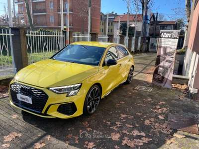 Audi A3 SPB 35 TDI S tronic S line edition Giallo usata Caronno Pertusella