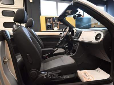 Volkswagen Maggiolino CABRIO 2.0 TDI SPORT BMT NAVI TEL 17"SENSORI FULL! Argento usata Brescia