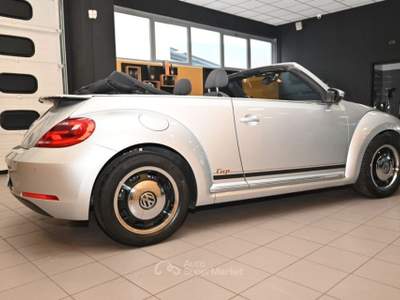 Volkswagen Maggiolino CABRIO 2.0 TDI SPORT BMT NAVI TEL 17"SENSORI FULL! Argento usata Brescia