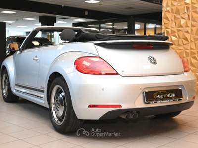 Volkswagen Maggiolino CABRIO 2.0 TDI SPORT BMT NAVI TEL 17"SENSORI FULL! Argento usata Brescia