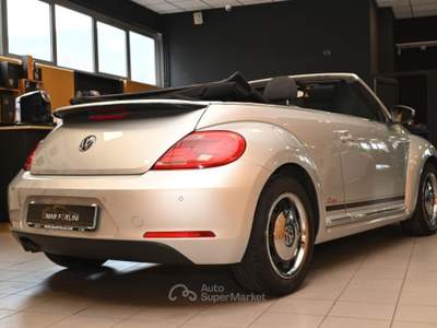 Volkswagen Maggiolino CABRIO 2.0 TDI SPORT BMT NAVI TEL 17"SENSORI FULL! Argento usata Brescia