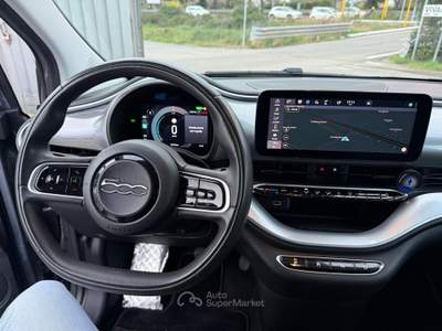 Fiat 500 500e Berlina 42 kWh Passion Grigio usata Roma
