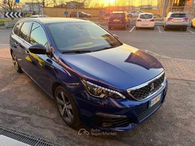 Peugeot 308 308 PureTech T. 130 S&S EAT8 SW GT Line Blu/Azzurro usata Piacenza