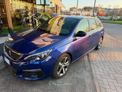 Peugeot 308 308 PureTech T. 130 S&S EAT8 SW GT Line Blu/Azzurro usata Piacenza