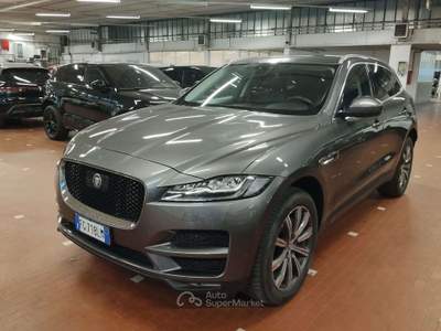 Jaguar F-Pace 3.0d V6 Portfolio awd 300cv auto Grigio usata Cremona