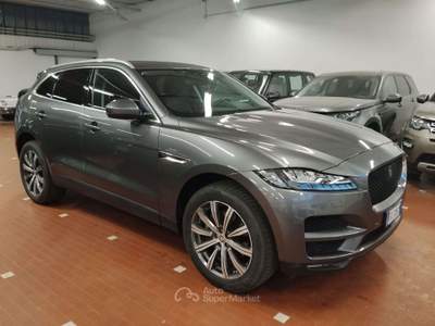 Jaguar F-Pace 3.0d V6 Portfolio awd 300cv auto Grigio usata Cremona