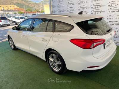 Ford Focus EcoBlue 120 CV SW ST-Line Bianco usata Acerra