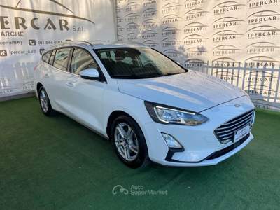 Ford Focus EcoBlue 120 CV SW ST-Line Bianco usata Acerra