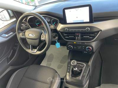Ford Focus EcoBlue 120 CV SW ST-Line Bianco usata Acerra