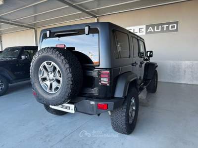 Jeep Wrangler Unlimited 2.8 CRD 200CV Rubicon Auto OMOLOGATO Nero usata Sedriano