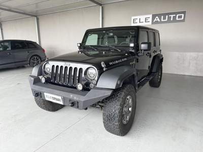 Jeep Wrangler Unlimited 2.8 CRD 200CV Rubicon Auto OMOLOGATO Nero usata Sedriano
