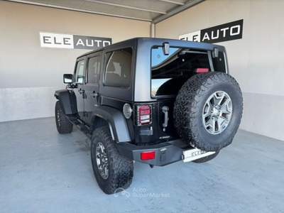 Jeep Wrangler Unlimited 2.8 CRD 200CV Rubicon Auto OMOLOGATO Nero usata Sedriano
