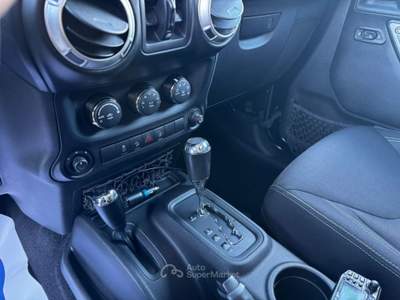 Jeep Wrangler Unlimited 2.8 CRD 200CV Rubicon Auto OMOLOGATO Nero usata Sedriano