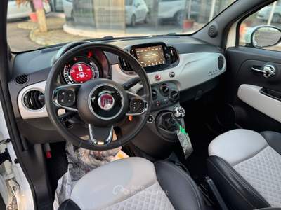Fiat 500 CERCHI 16'', INTERNI IN PELLE, TETTO PANORAMICO Bianco usata Nardò