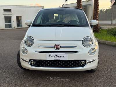 Fiat 500 CERCHI 16'', INTERNI IN PELLE, TETTO PANORAMICO Bianco usata Nardò