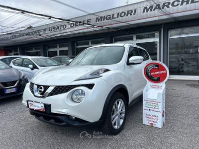 Nissan Juke 1.5 dci Acenta 110cv E6 Bianco usata NOALE