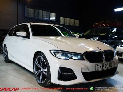 BMW Serie 3 320d 320d Touring Msport Bianco usata Adelfia