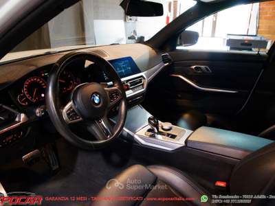 BMW Serie 3 320d 320d Touring Msport Bianco usata Adelfia