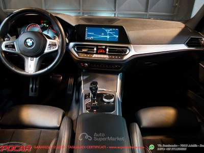 BMW Serie 3 320d 320d Touring Msport Bianco usata Adelfia