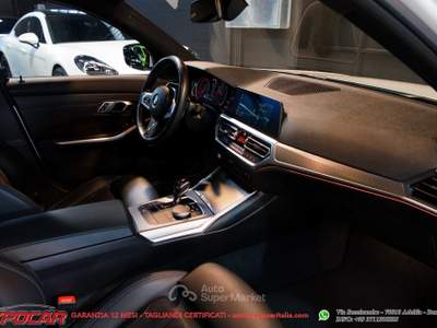BMW Serie 3 320d 320d Touring Msport Bianco usata Adelfia