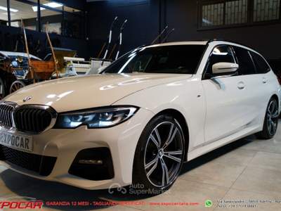 BMW Serie 3 320d 320d Touring Msport Bianco usata Adelfia