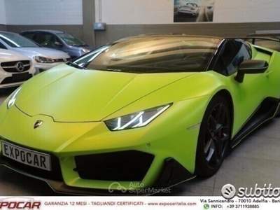 Lamborghini Huracán Huracan Huracán 5.2 V10 RWD Spyder Oro usata Adelfia