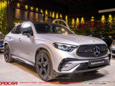 Mercedes-Benz GLC 4Matic Mild hybrid Coupé AMG Line Premium Argento usata Adelfia