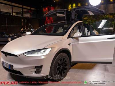 Tesla Model X Model X 100kWh Dual Motor Autopilot Bianco usata Adelfia