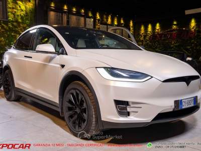 Tesla Model X Model X 100kWh Dual Motor Autopilot Bianco usata Adelfia
