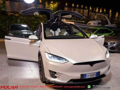 Tesla Model X Model X 100kWh Dual Motor Autopilot Bianco usata Adelfia