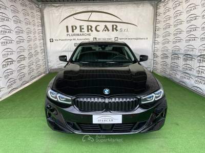 BMW Serie 3 318d 318d 48V Nero usata Acerra