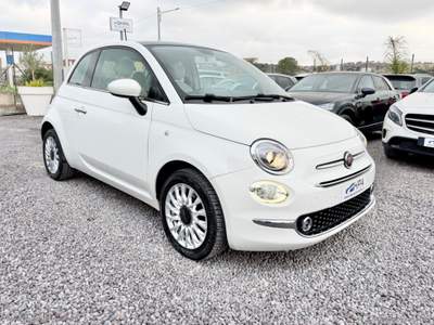 Fiat 500 500 1.2 Lounge TETTO IN VETRO SENSORI PARCHEGGIO Bianco usata Villarosa