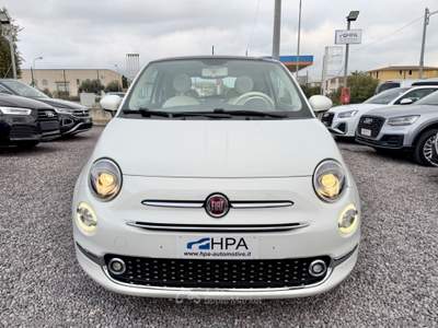 Fiat 500 500 1.2 Lounge TETTO IN VETRO SENSORI PARCHEGGIO Bianco usata Villarosa