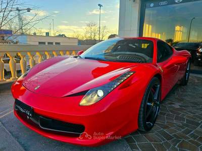 Ferrari 458 DCT#LED#ALCANTARA#NAVI#SCUDETTI CERAMICI Rosso usata Altamura