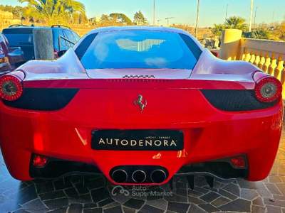 Ferrari 458 DCT#LED#ALCANTARA#NAVI#SCUDETTI CERAMICI Rosso usata Altamura