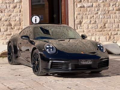 Porsche 911 Carrera 992 3.0 385 CV PDK TETTO SCARICHI LED Nero usata Santeramo in Colle