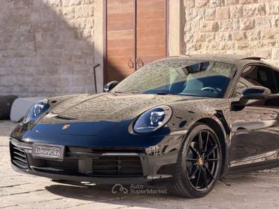 Porsche 911 Carrera 992 3.0 385 CV PDK TETTO SCARICHI LED Nero usata Santeramo in Colle