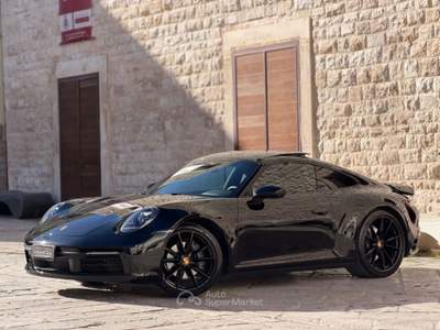 Porsche 911 Carrera 992 3.0 385 CV PDK TETTO SCARICHI LED Nero usata Santeramo in Colle