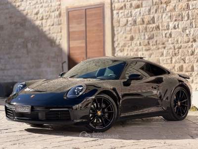 Porsche 911 Carrera 992 3.0 385 CV PDK TETTO SCARICHI LED Nero usata Santeramo in Colle