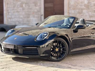 Porsche 911 Carrera S 992 3.0 450 CV Cabrio PDK SCARICHI LED Nero usata Santeramo in Colle