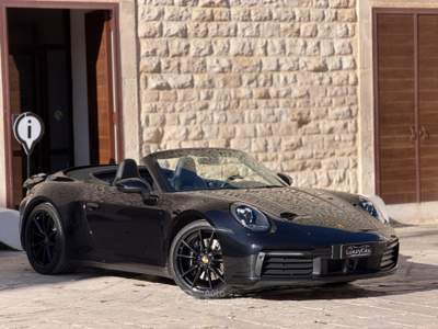 Porsche 911 Carrera S 992 3.0 450 CV Cabrio PDK SCARICHI LED Nero usata Santeramo in Colle