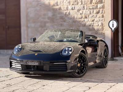 Porsche 911 Carrera S 992 3.0 450 CV Cabrio PDK SCARICHI LED Nero usata Santeramo in Colle