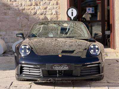 Porsche 911 Carrera S 992 3.0 450 CV Cabrio PDK SCARICHI LED Nero usata Santeramo in Colle